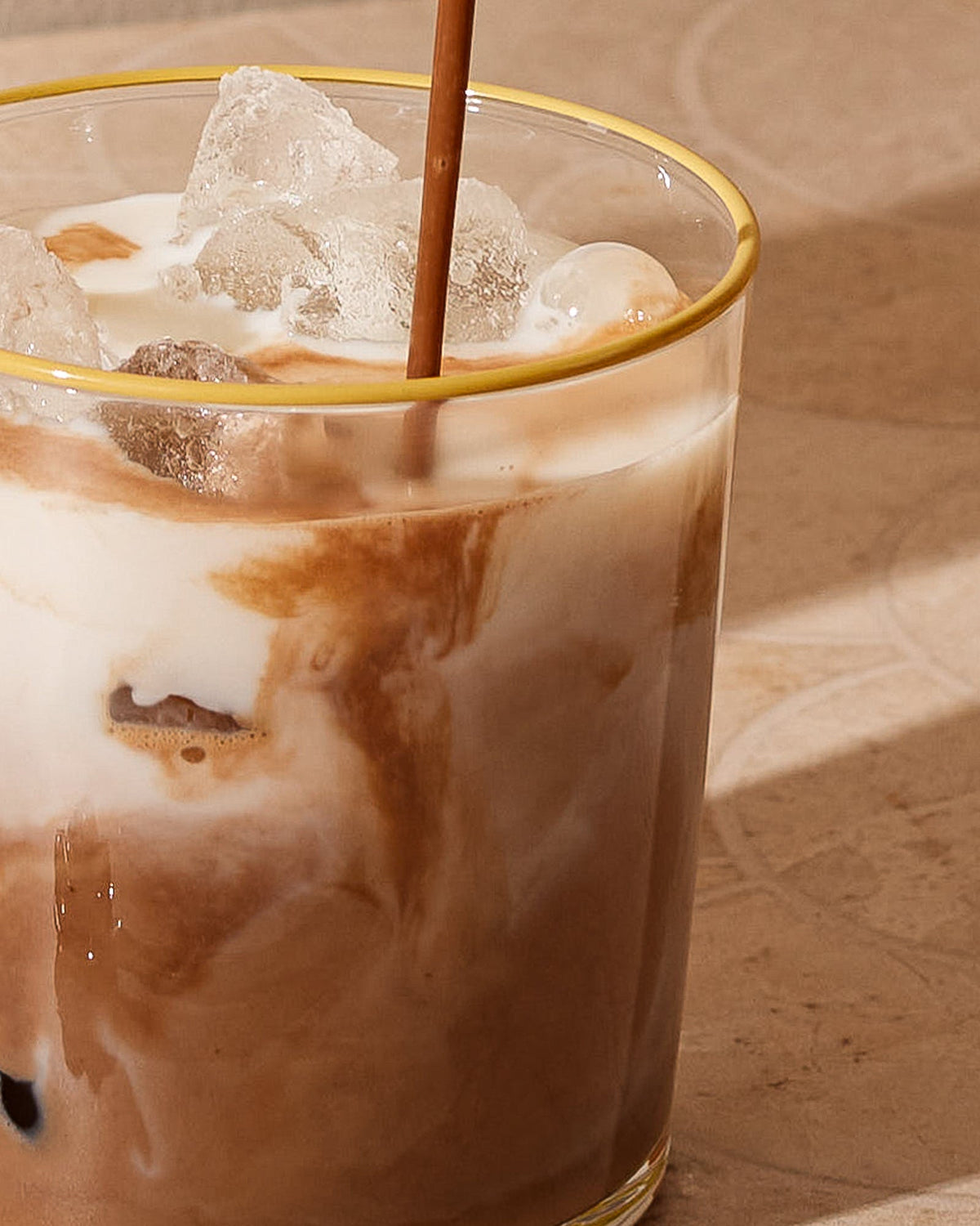 SALTED CARAMEL ICED CHOCOLATE